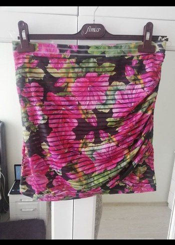 Pembe Pilili Mini Etek l ancak s+m daha uygun