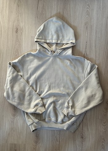 Les Benjamins Favela Rahat Ve Sik Acik Bej Kapusonlu Sweatshirt