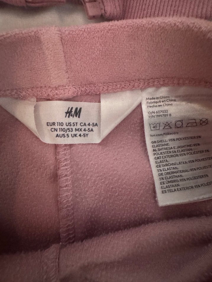 Kız Çocuk Pembe Sweatshirt ve Eşofman Takımı - Görsel 3