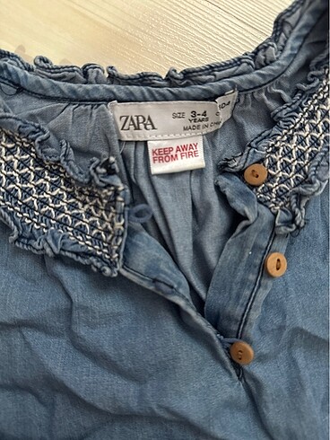 Zara jean gömlek - Görsel 2