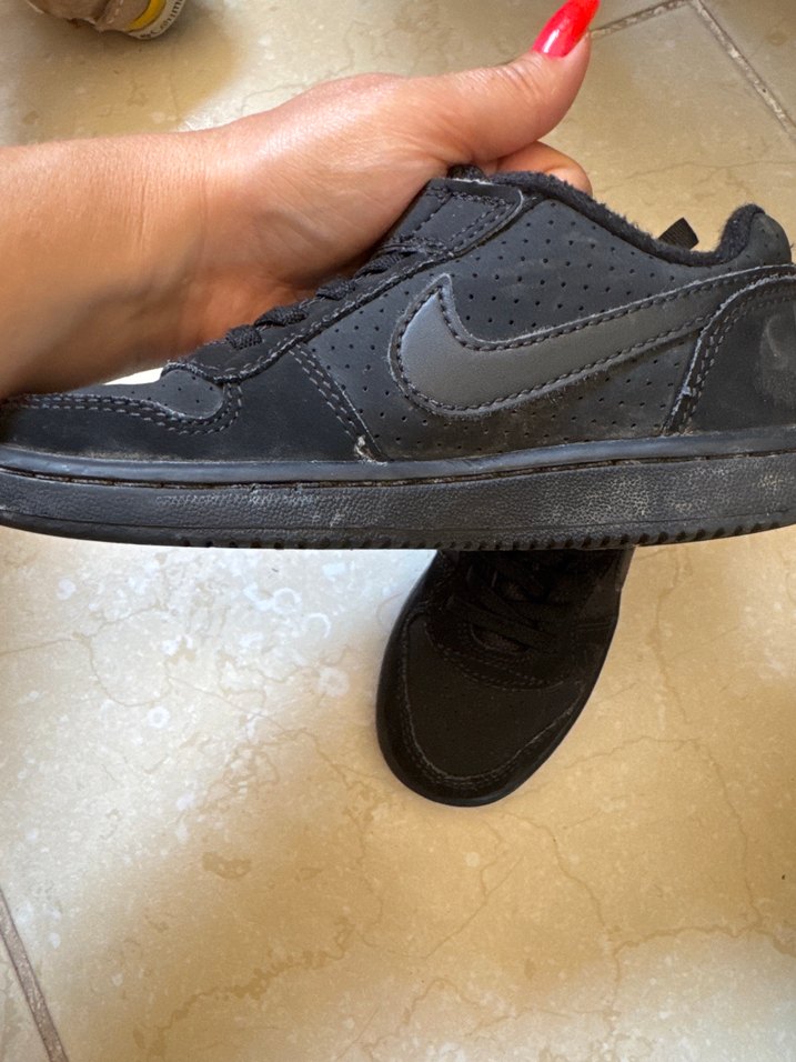 Siyah Erkek Çocuk Spor Ayakkabı - Görsel 2