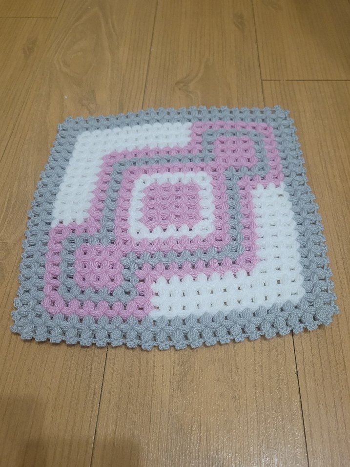 Çok Renkli Örgü Banyo lifi - Görsel 2