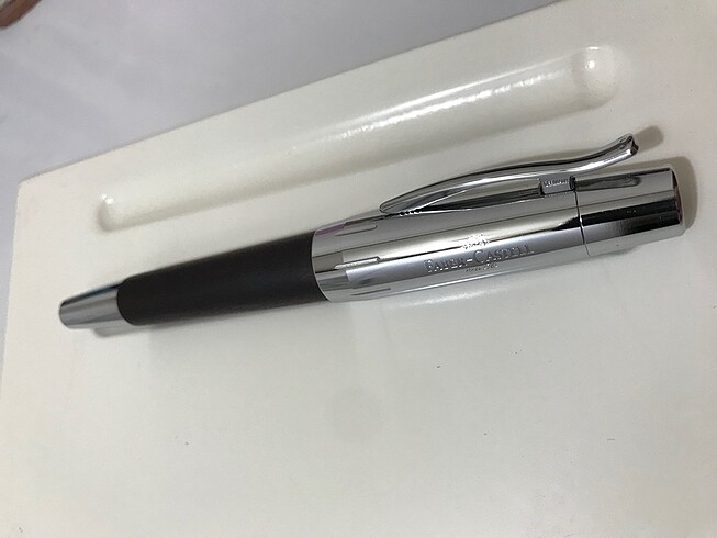 Faber Castell Fine Writing Roller Kalem Ahşap gövdeli