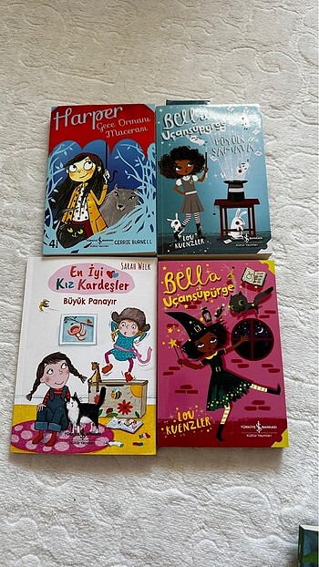 4 adet çocuk kitabı