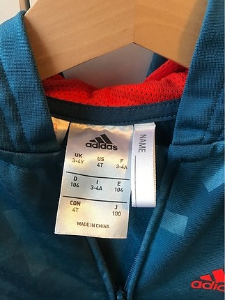 diğer Beden mavi Renk Adidas Çocuk Sweat