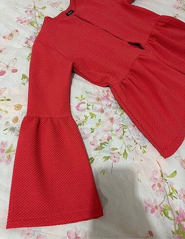 Nar Çiçeği Blazer Ceket - Görsel 2