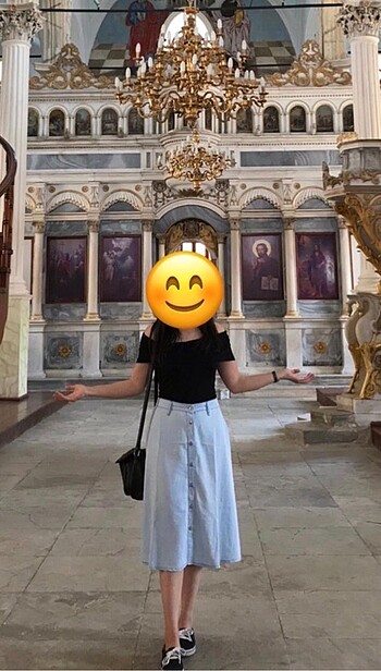 s Beden mavi Renk VENA Etek
