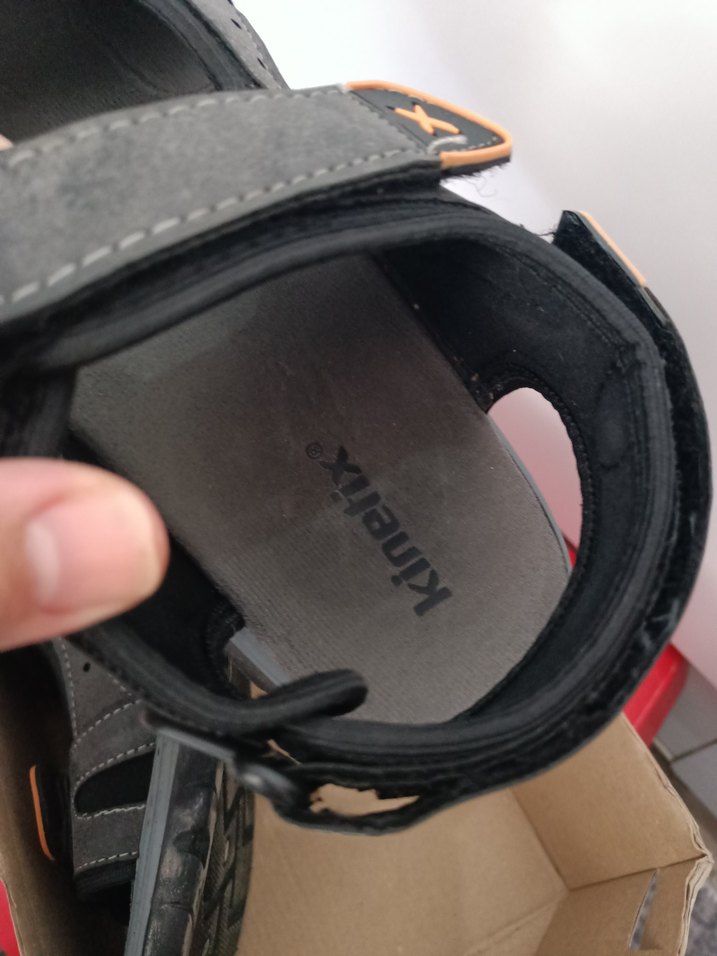 Gri Erkek Kayışlı Outdoor Sandalet - Görsel 5