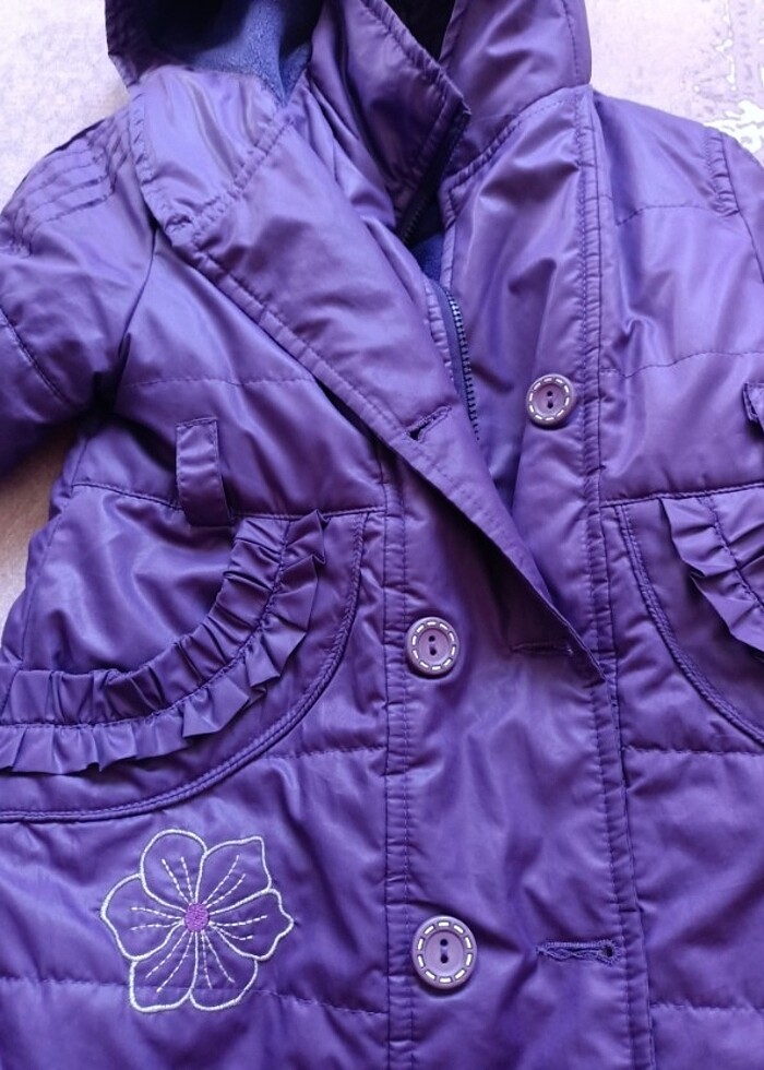 Kız çocuk mont - Görsel 4