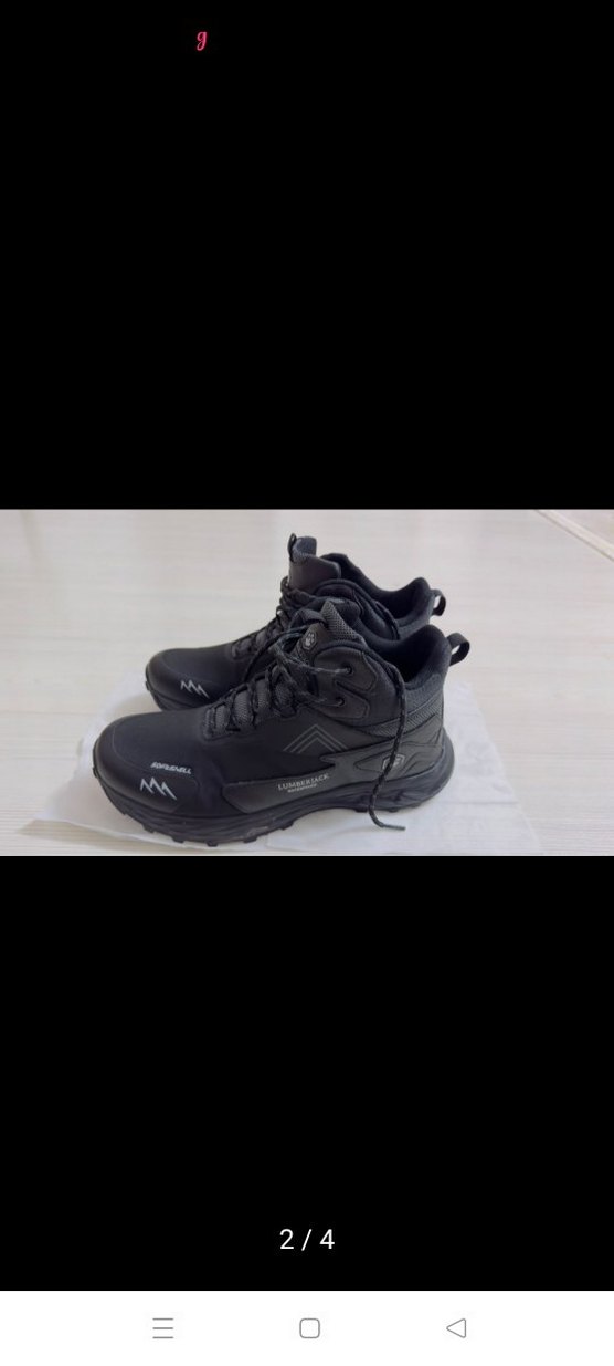 Siyah Bağcıklı Erkek Outdoor Spor Botu - Görsel 3