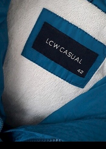 Düğmeli Kadın Koyu Mavi Kışlık Mont - Görsel 2