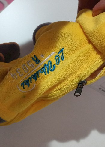 Sarı Gri Peluş Oyuncak - Görsel 3