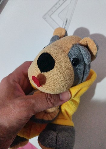 Sarı Gri Peluş Oyuncak - Görsel 4