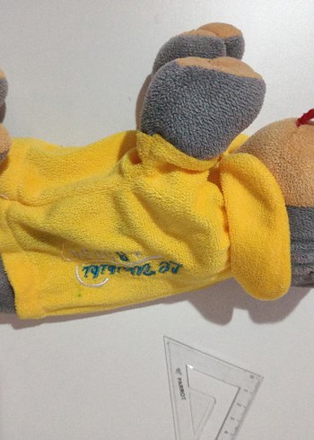 Sarı Gri Peluş Oyuncak - Görsel 5
