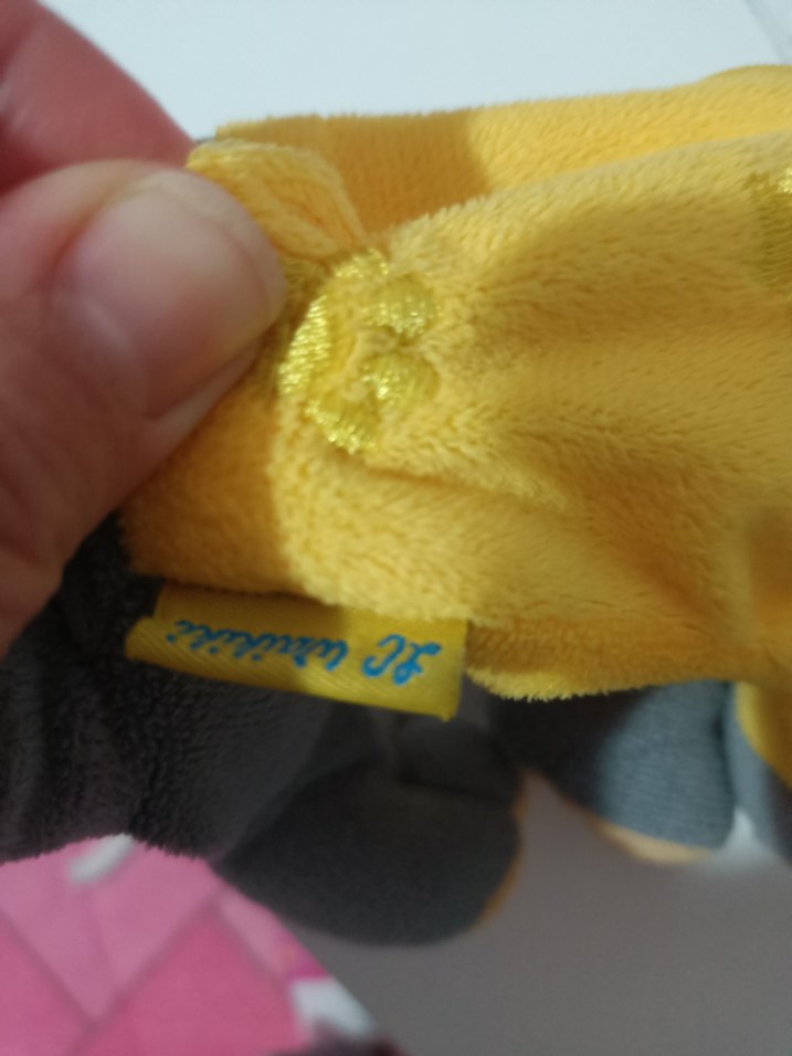 Sarı Gri Peluş Oyuncak - Görsel 2