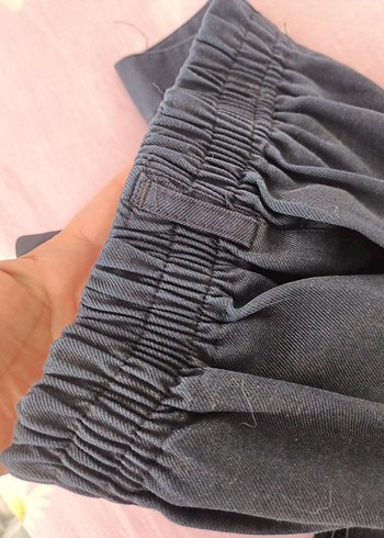 Gri Kadın Kumaş Pantolon, Normal Boy, Fermuarlı - Görsel 4