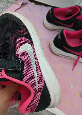 Kız Çocuk Renkli Bağcıklı Sneakers - Görsel 3