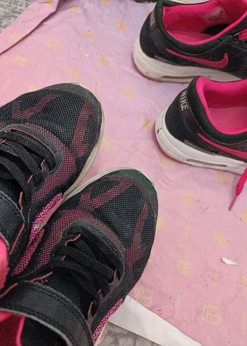 Kız Çocuk Renkli Bağcıklı Sneakers - Görsel 2