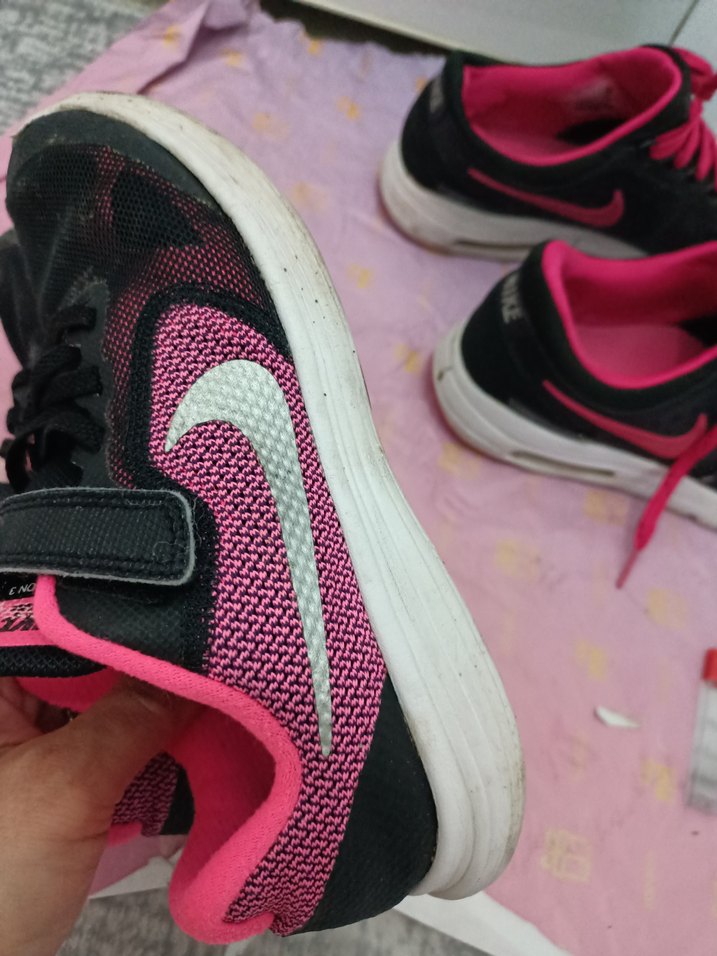 Kız Çocuk Renkli Bağcıklı Sneakers - Görsel 3