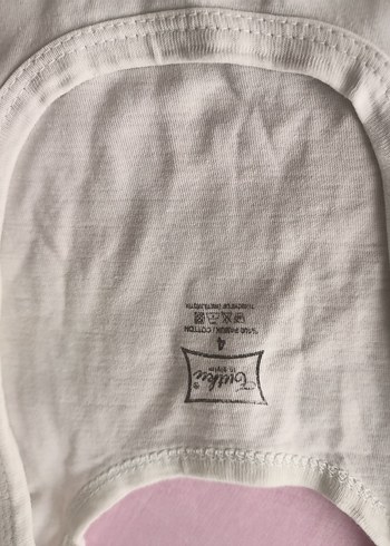 Beyaz Çocuk Atlet 2'li Paket - Görsel 3