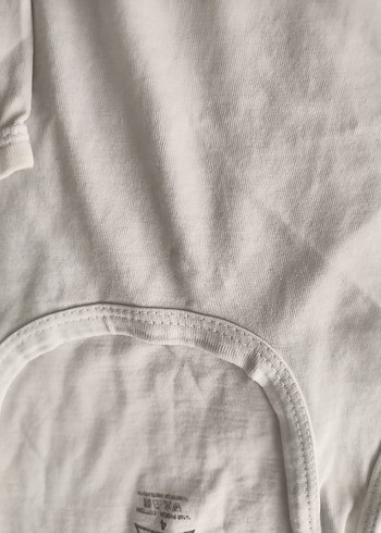 Beyaz Çocuk Atlet 2'li Paket - Görsel 2