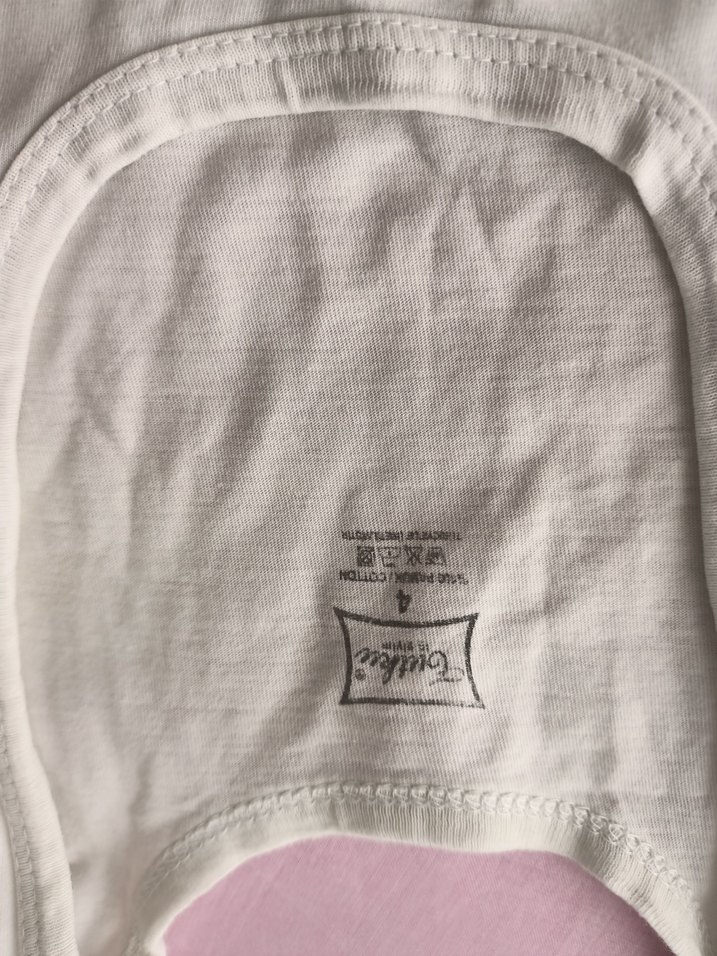 Beyaz Çocuk Atlet 2'li Paket - Görsel 3