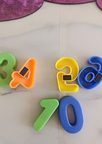 Beden Renkli Sayı Blokları Eğitici Oyuncak