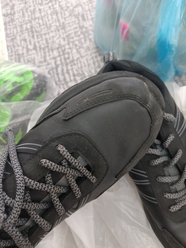 Siyah Gri Spor Ayakkabı Bağcıkları - Görsel 4