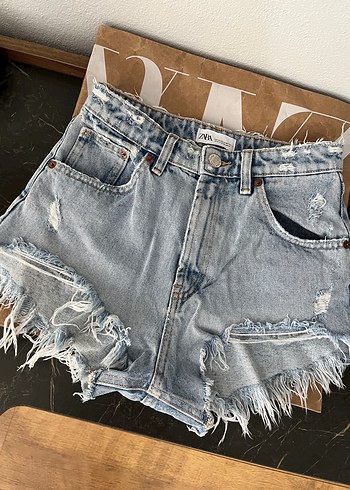 xs Beden mavi Renk Jean şort