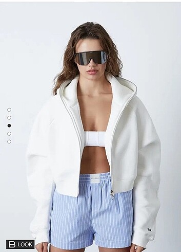 xs Beden beyaz Renk Beyyoglu sweatshirt 