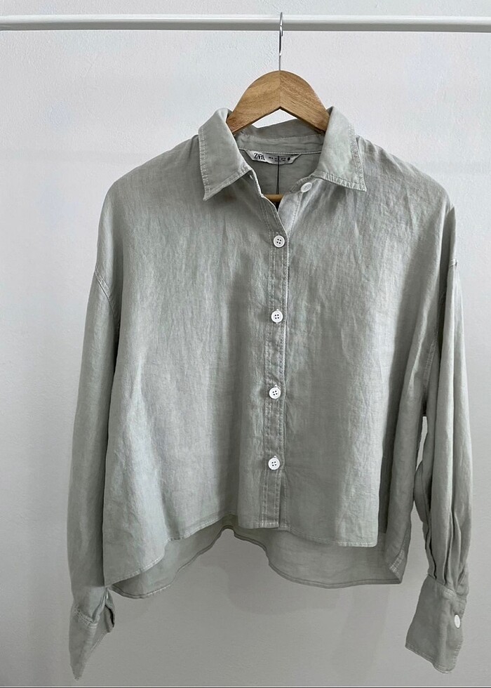 Keten gömlek - Görsel 3