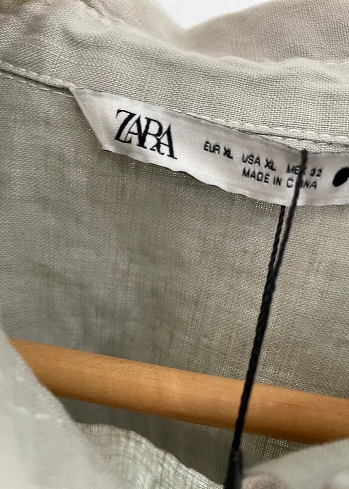 Keten gömlek - Görsel 5