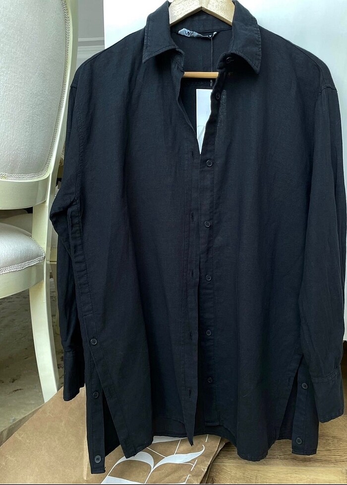 Keten gömlek - Görsel 2