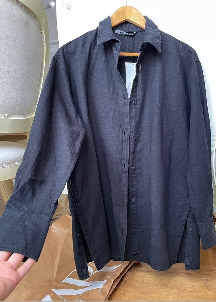 Keten gömlek - Görsel 3