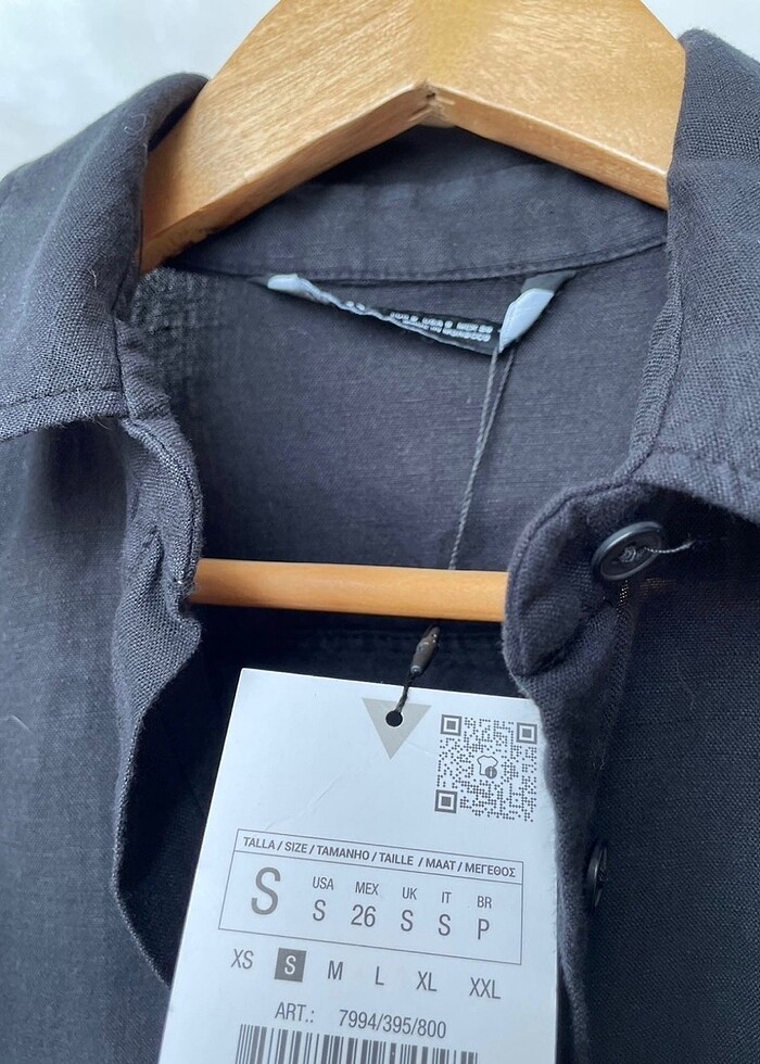 Keten gömlek - Görsel 5