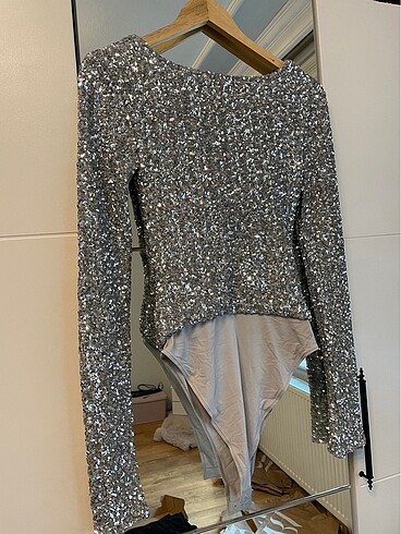 Payetli bodysuit - Görsel 8