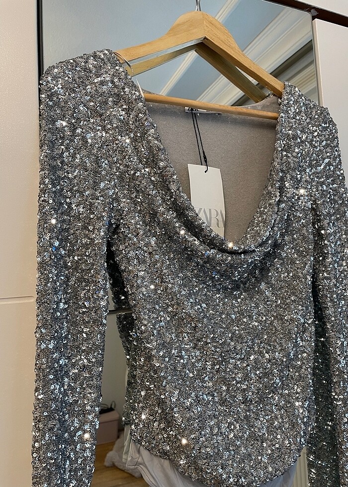 Payetli bodysuit - Görsel 4