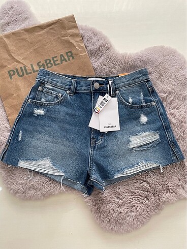 Pull and Bear Jean şort