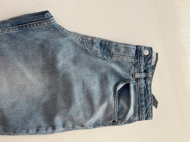 xl Beden mavi Renk Straight Jean