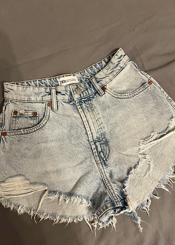 xs Beden mavi Renk Jean şort