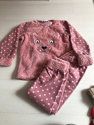 Kız çocuk pijama takım kışlık