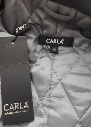 Zara Parlak gri mont kaban