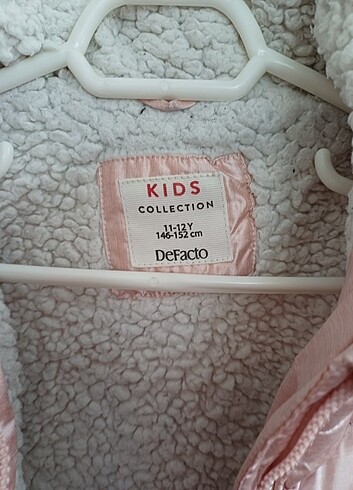 11-12 Yaş Beden Koton kislik mont