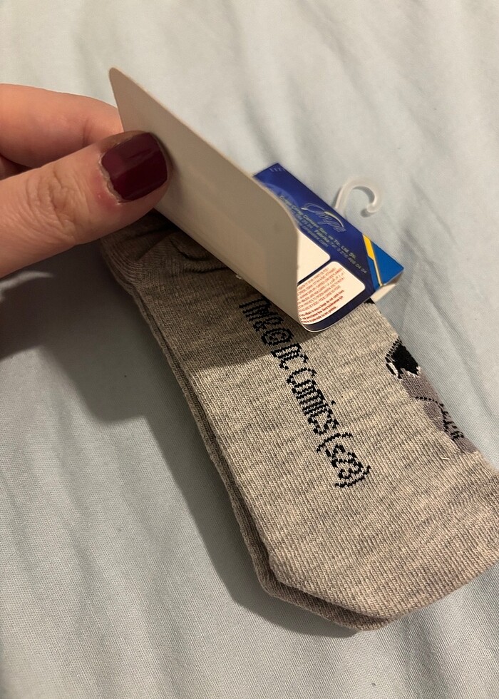 Lisanslı DC Batman Patik Çorabı - Görsel 4