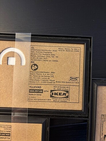 Beden siyah Renk Ikea kolaj çerçeve 10x15
