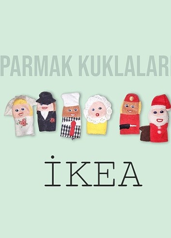 İkea Parmak Kuklaları