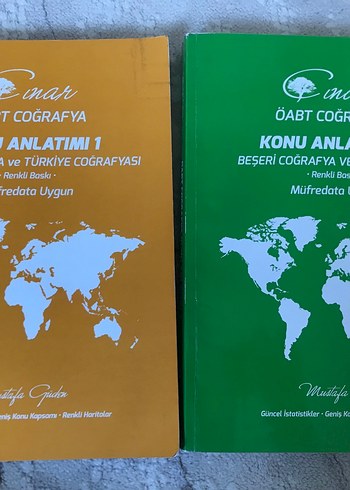 ÖABT Coğrafya Konu Anlatımı Kitapları