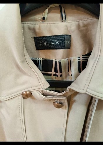 Bej Midi Kadın Trençkot - Görsel 2