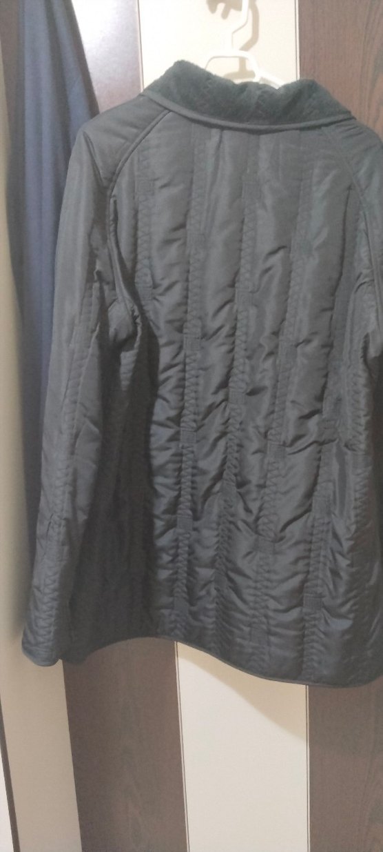 Düğmeli Siyah Midi Kadın kışlık kaban mont - Görsel 3