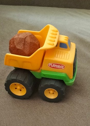 Sarı Playskool Oyuncak Kamyon